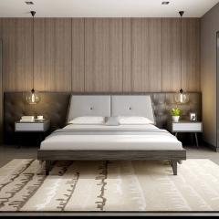 天伦之乐  儒雅系列  1.8米双人床