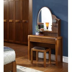 纯典 中式风格 北美进口胡桃木 妆台