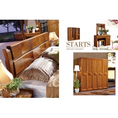 纯典 中式风格 北美进口胡桃木 妆台