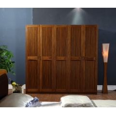 纯典 中式风格 北美进口胡桃木 衣柜+暗格（二门、三门、四门、五门衣柜）